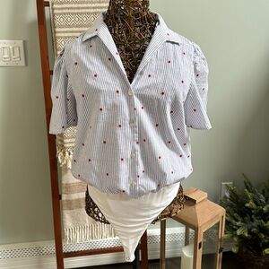 Draper James blouse size L
